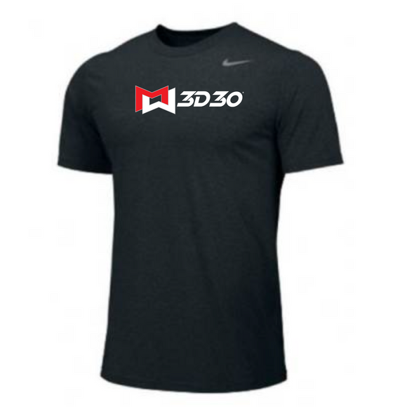 MOSSA Nike Men's Legend Short Sleeve T-Shirt (black) - 3D30 Full Icon Logo