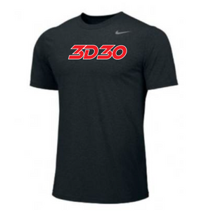 MOSSA Nike Men's Legend Short Sleeve T-Shirt (black) - 3D30 Standard Logo