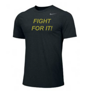 MOSSA Nike Men's Legend Short Sleeve T-Shirt (black) - Fight Tagline Logo