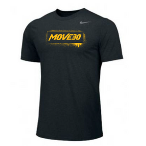 MOSSA Nike Men's Legend Short Sleeve T-Shirt (black) - MOVE30 Graffiti Logo