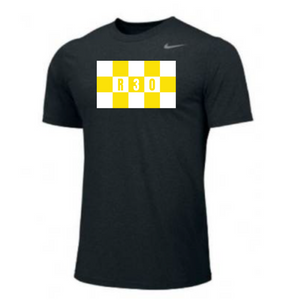 MOSSA Nike Men's Legend Short Sleeve T-Shirt (black) - R30 Checker Logo