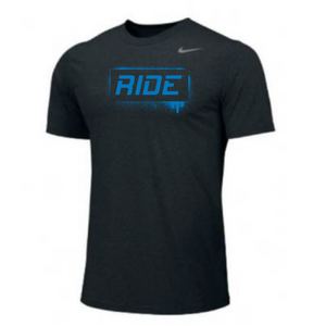 MOSSA Nike Men's Legend Short Sleeve T-Shirt (black) - Ride Graffiti Logo