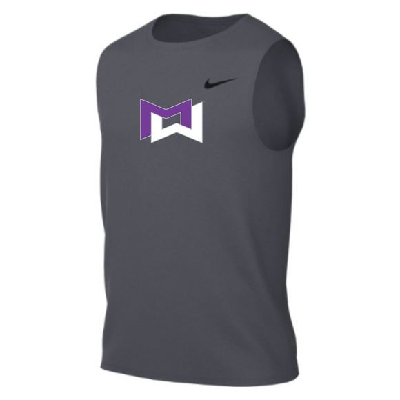 MOSSA Nike Men's Team Legend Sleeveless Crew (carbon heather) - Groove 