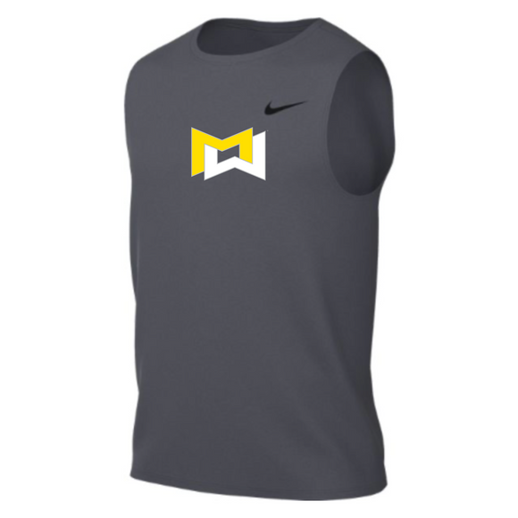 MOSSA Nike Men's Team Legend Sleeveless Crew (carbon heather) - R30 