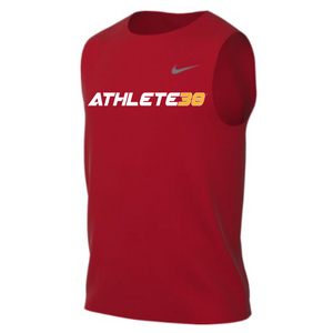 MOSSA ATHLETE30 Men's Nike Team Legend Sleeveless Crew (Red)