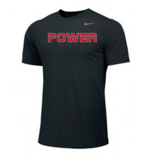 MOSSA Nike Men's Legend Short Sleeve T-Shirt (black) - Power Standard Logo