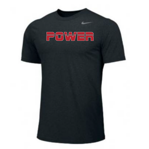 MOSSA Nike Men's Legend Short Sleeve T-Shirt (black) - Power Standard Logo