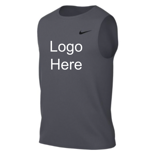 MOSSA Print On Demand Men's Nike Team Legend Sleeveless Crew (carbon  heather)