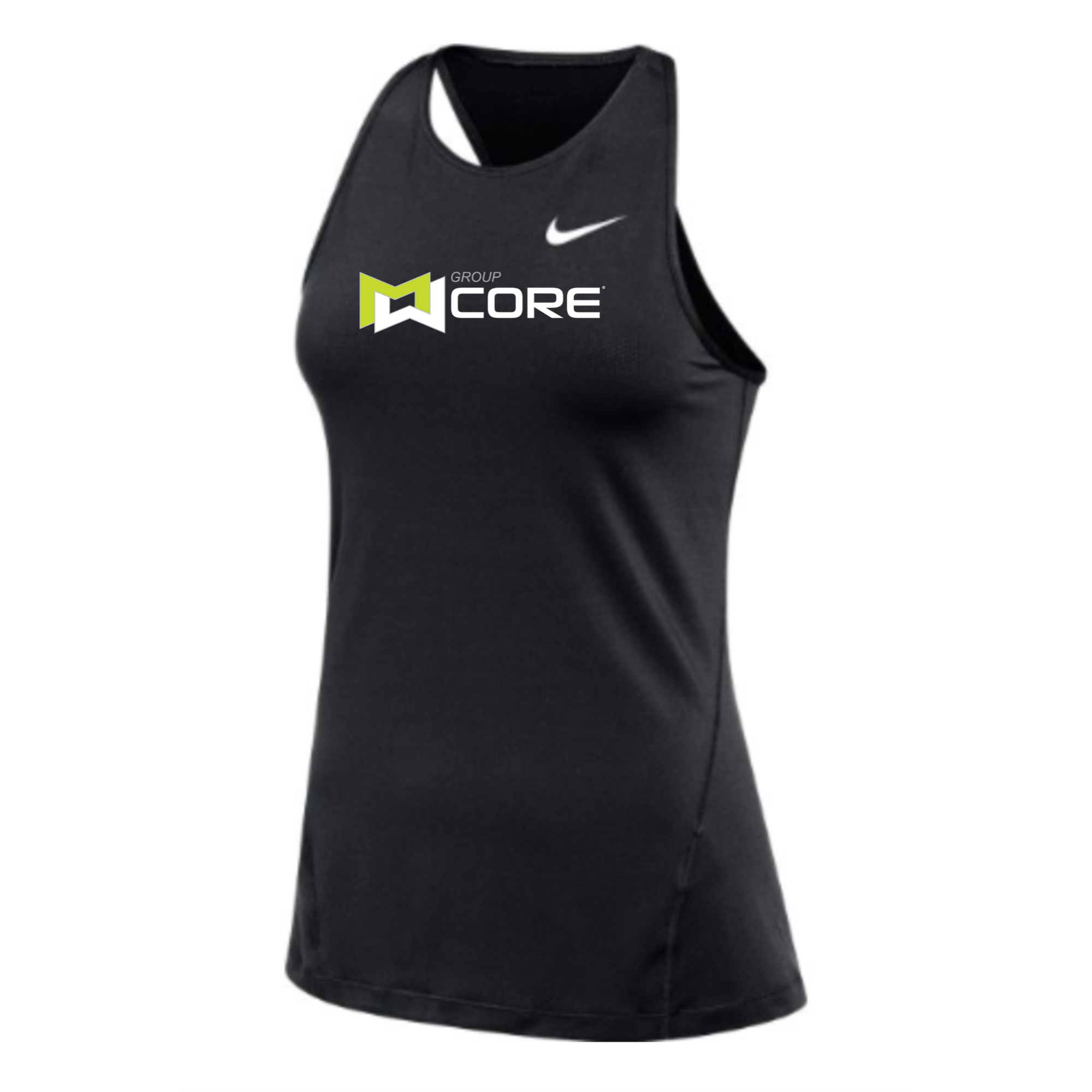 MOSSA Nike Women's All Over Mesh Tank (black) - Core Full Icon Logo
