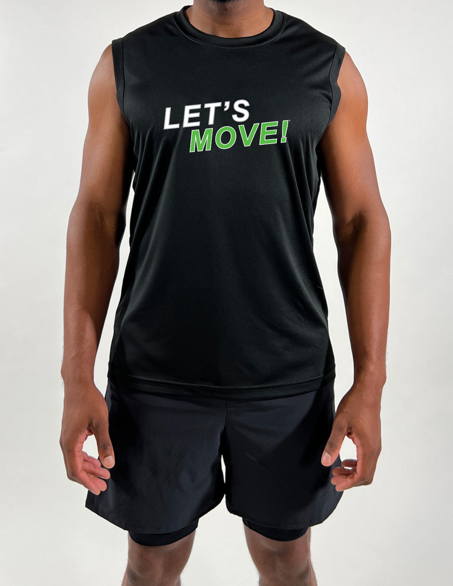 Centergy Let's Move Men's Sleeveless Tank