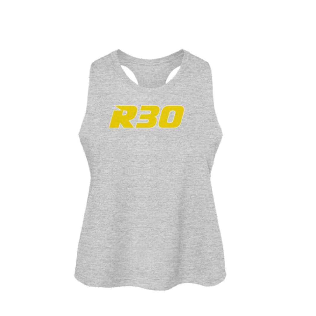 R30 Women's Racerback Cropped Tank
