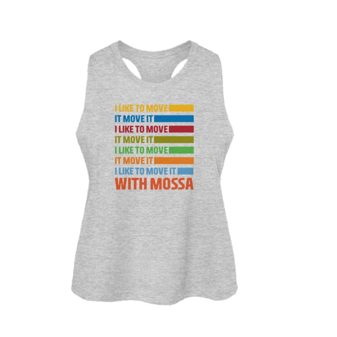 MOVE IT Women's Racerback Cropped Tank
