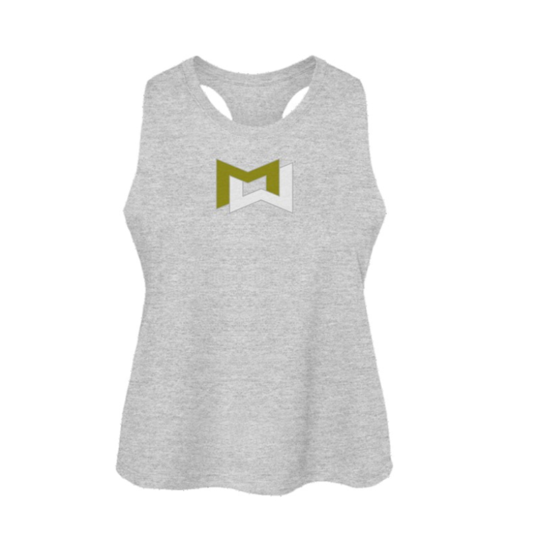 Fight Icon Women's Racerback Cropped Tank