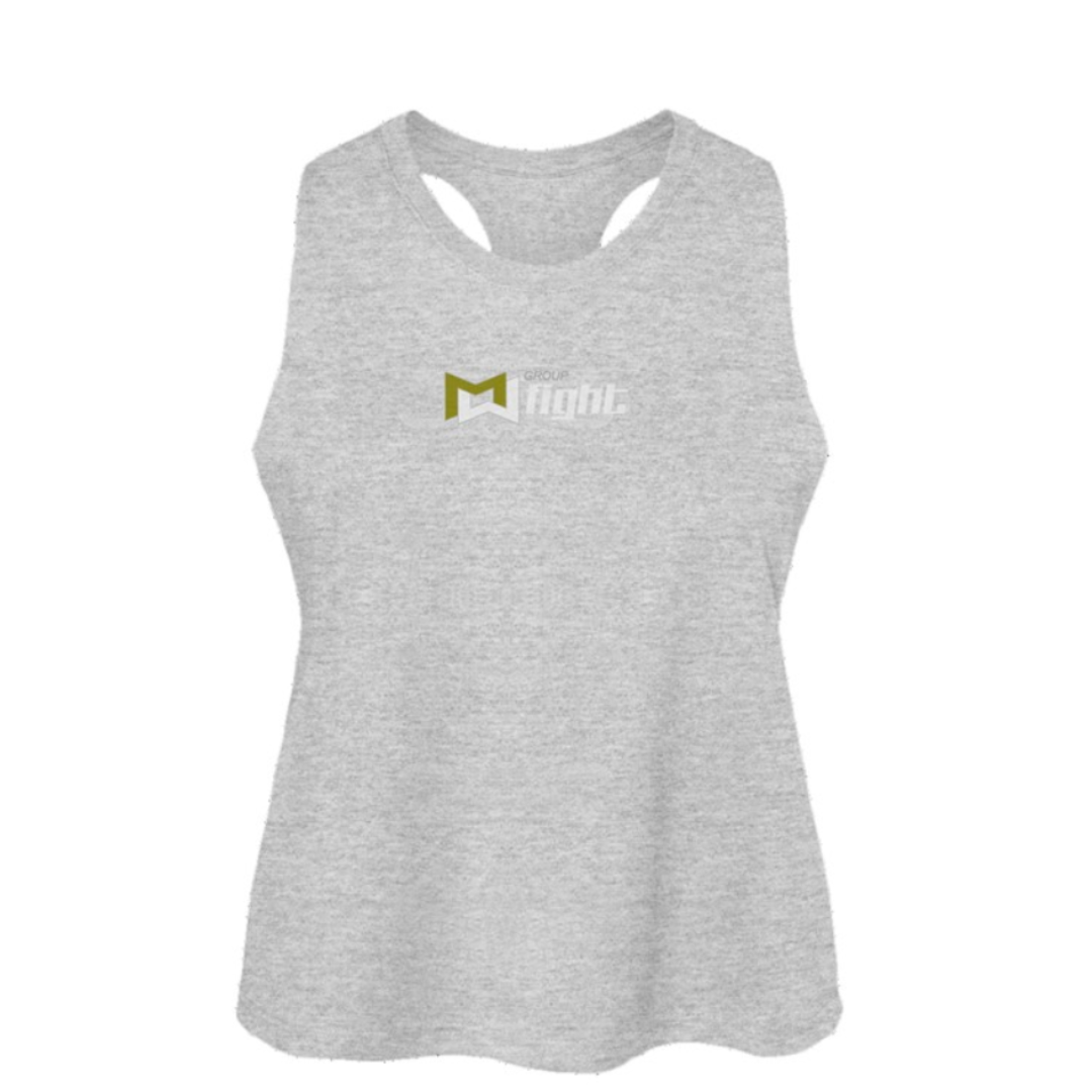 Fight Full Icon Women's Racerback Cropped Tank
