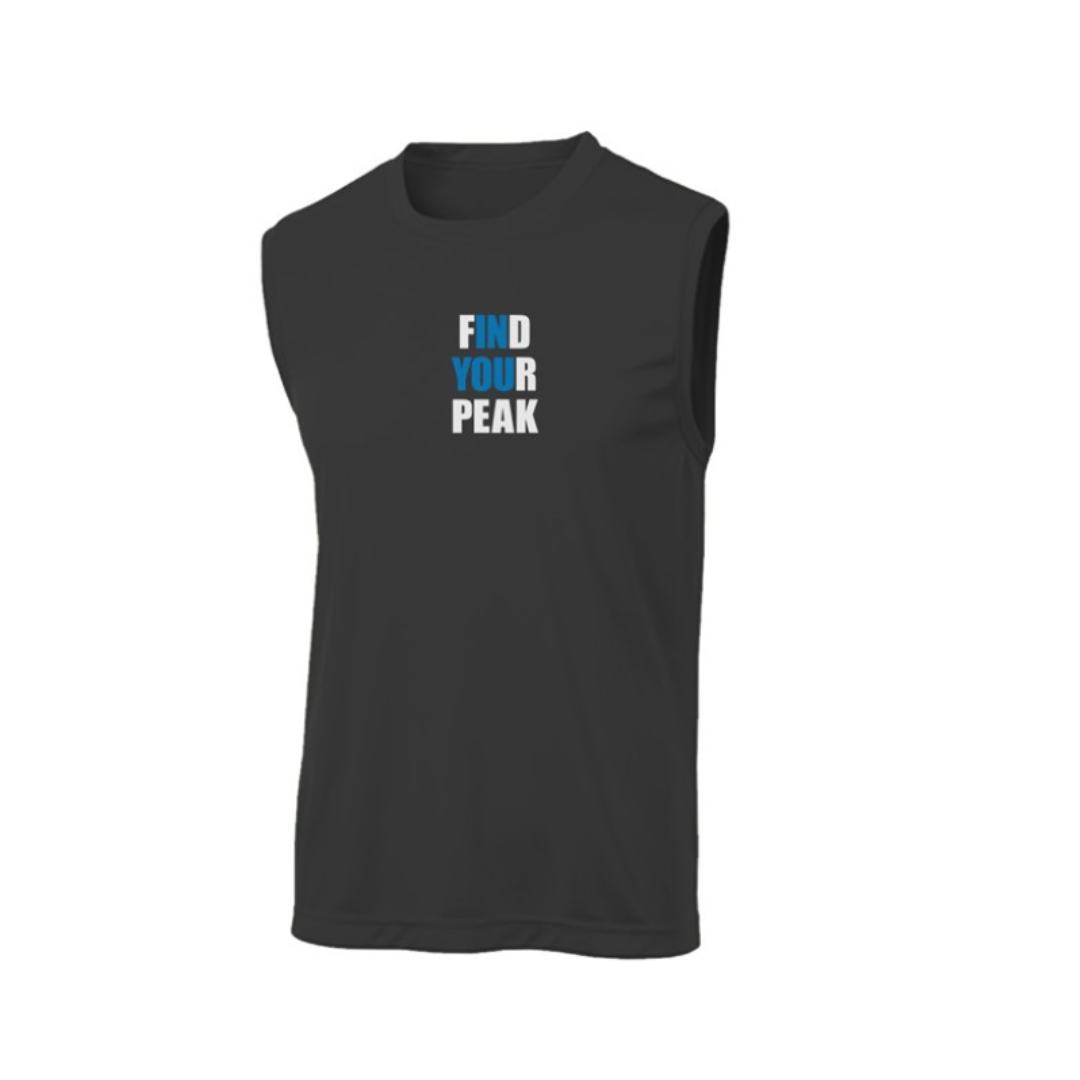 Find Your Peak Mens Group Ride Sleeveless Tank