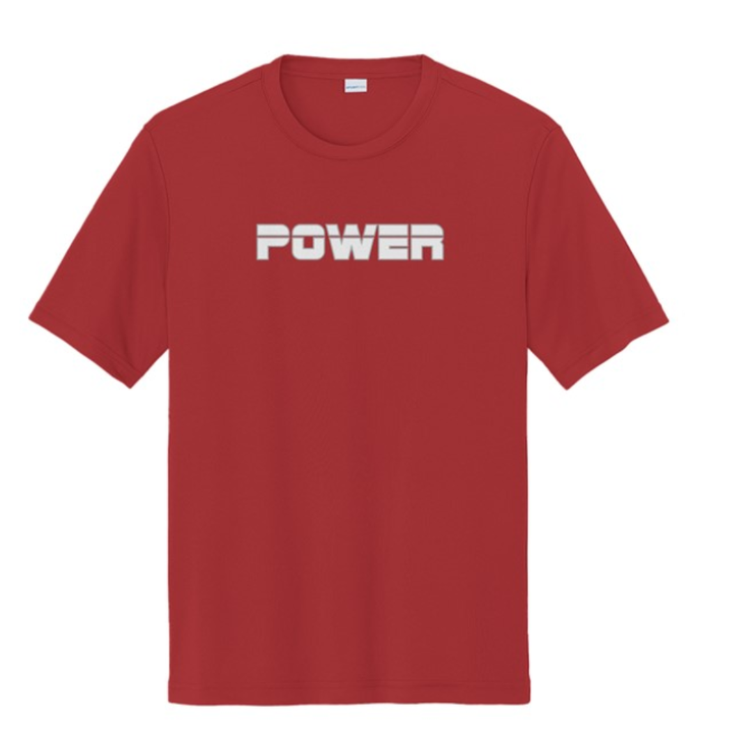 Standard POWER Mens Performance Shirt- Red