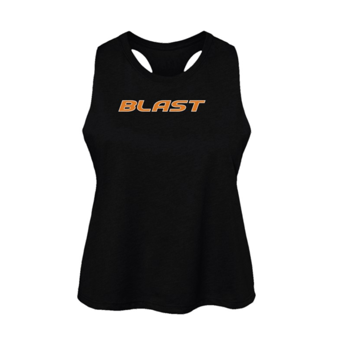 Blast Women's Racerback Cropped Tank