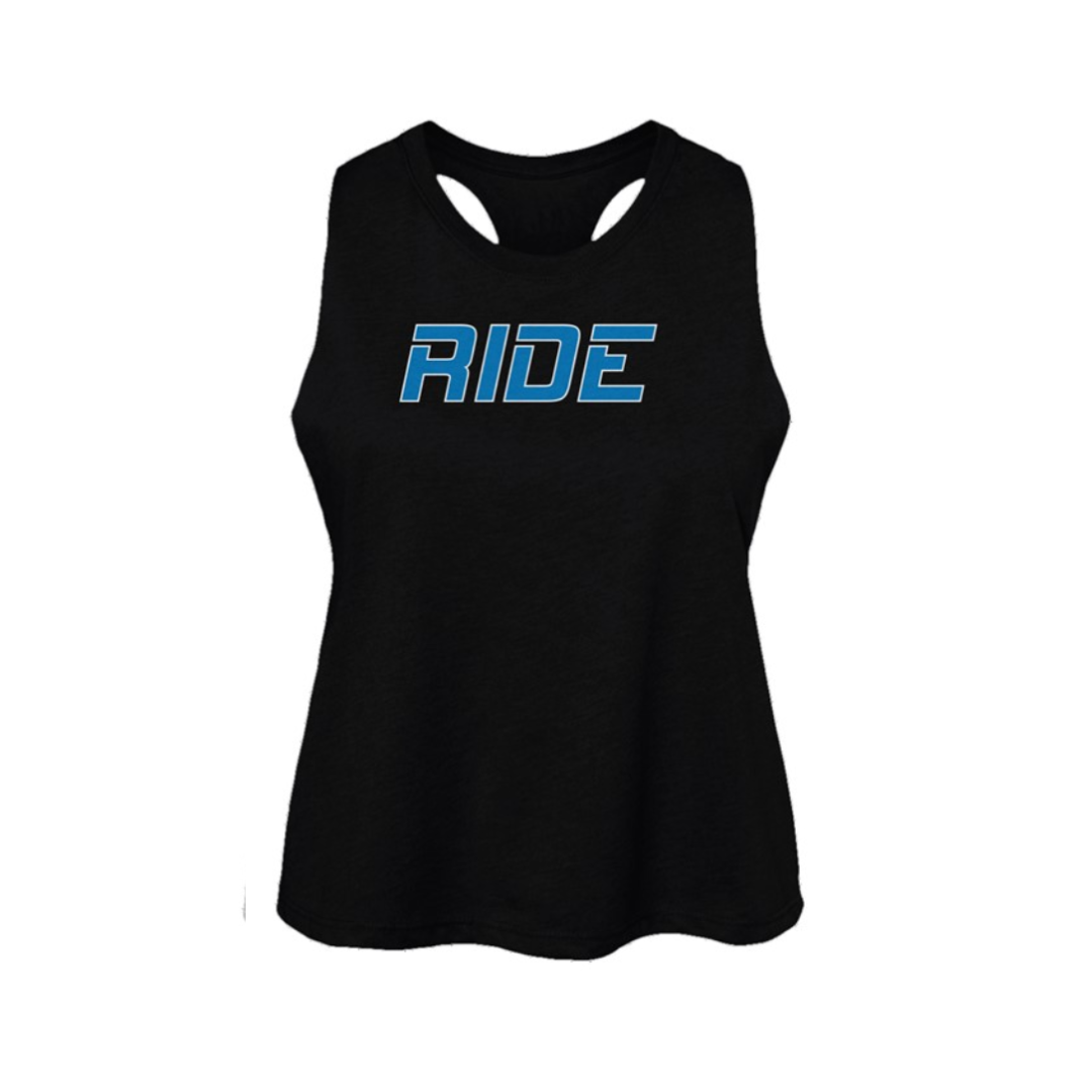 RIDE Women's Racerback Cropped Tank