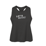 Let's Move! Women's Racerback Cropped Tank