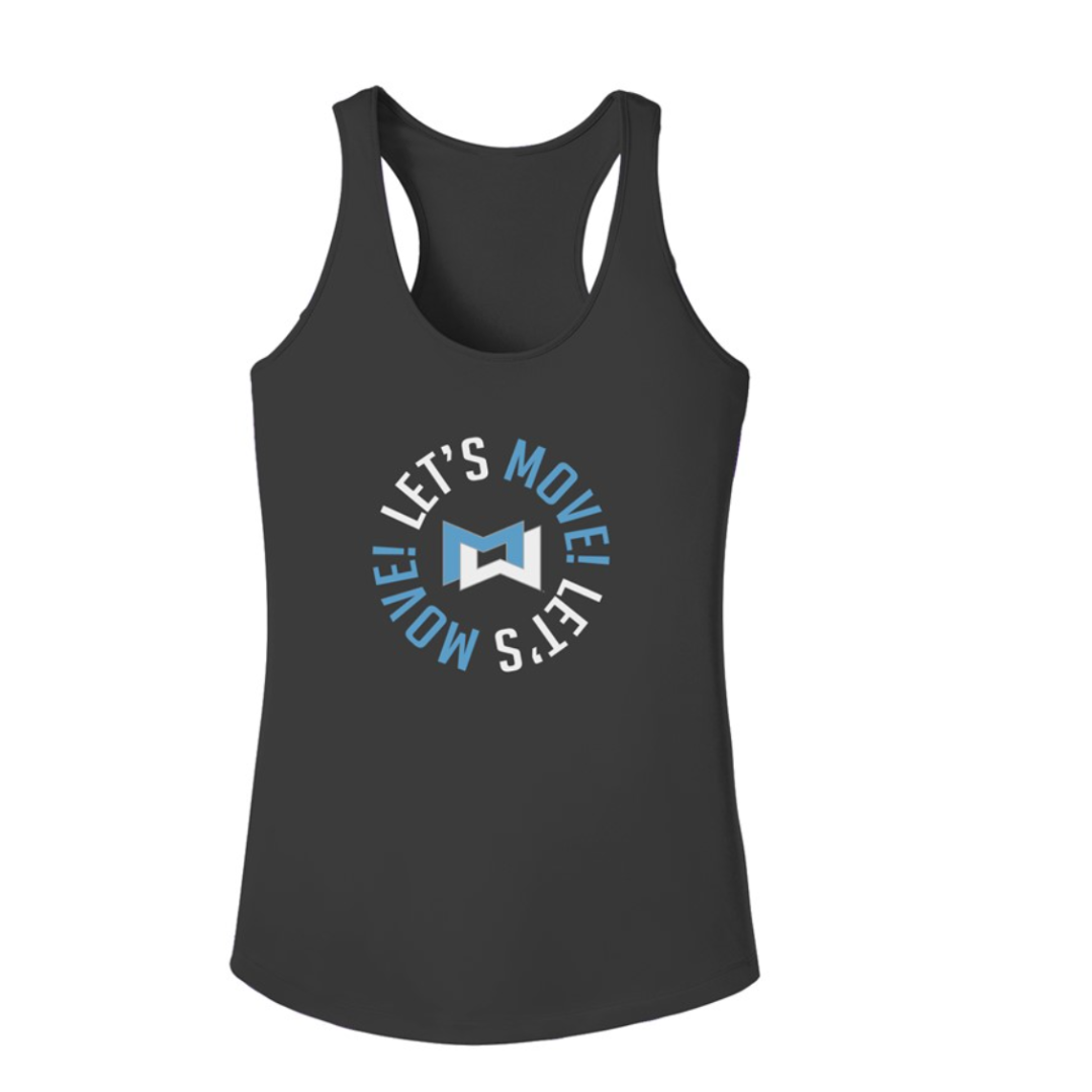 Group Active Circle Logo Womens Competitor Tank