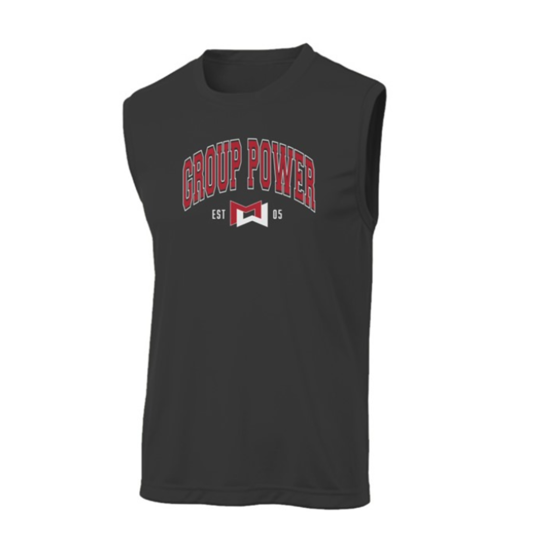 Group Power Collegiate Mens Sleeveless Tank