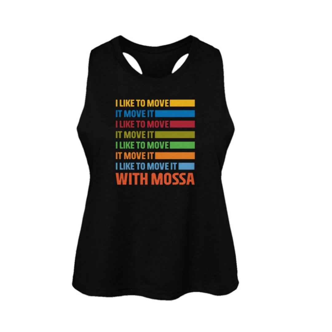 MOVE IT Women's Racerback Cropped Tank