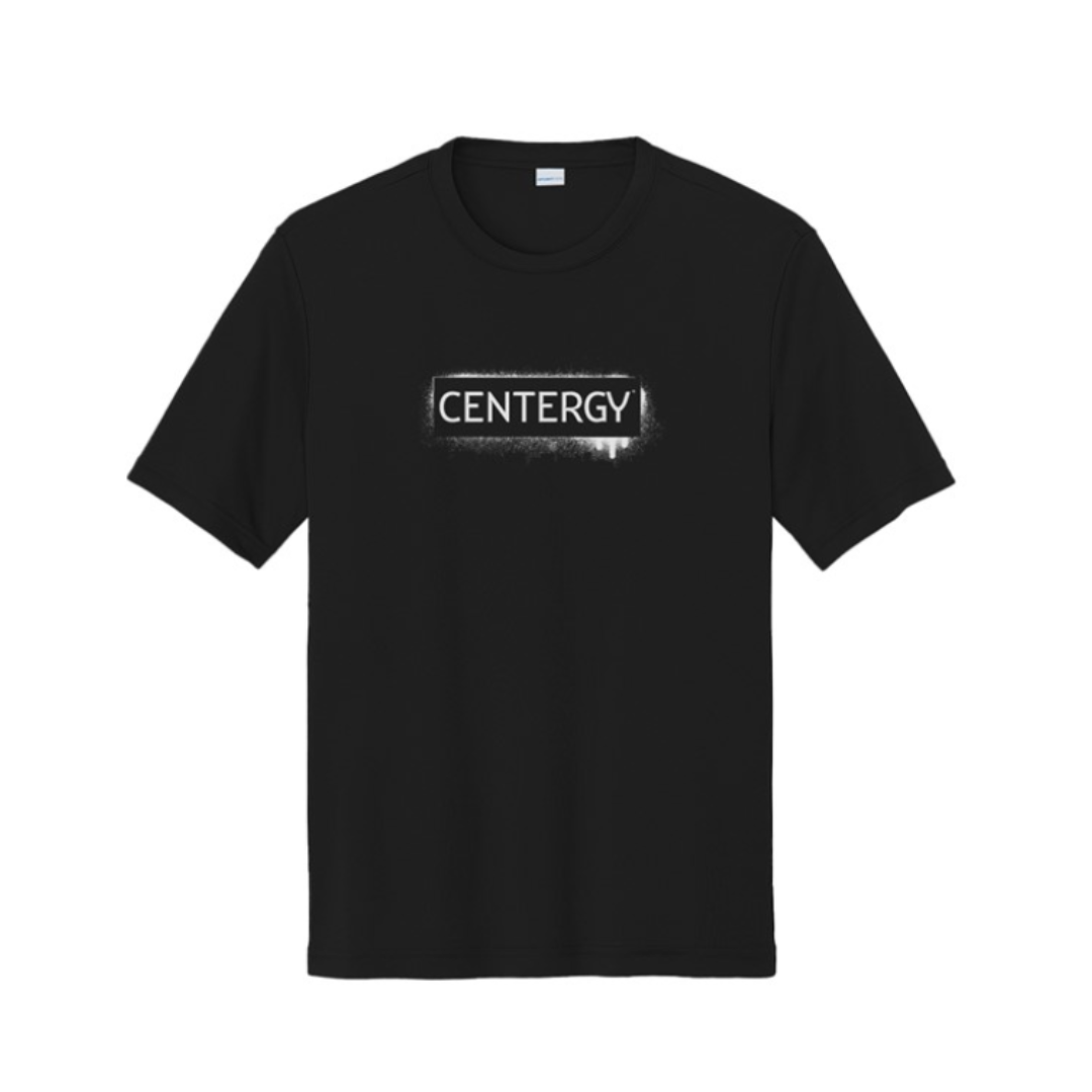 Centergy Graffiti Logo Men's Performance Shirt