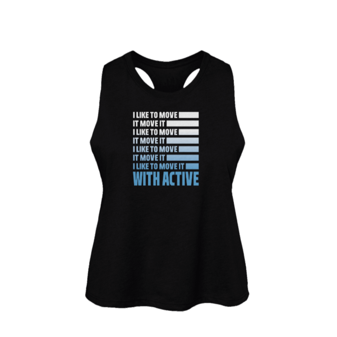 Group Active MOVE IT Women's Racerback Cropped Tank