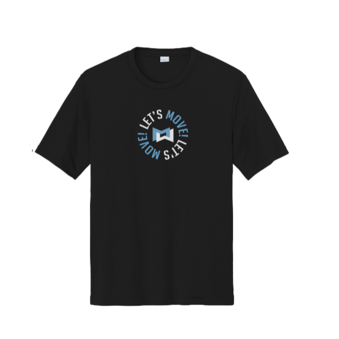 Group Active Circle Logo Mens Performance Shirt