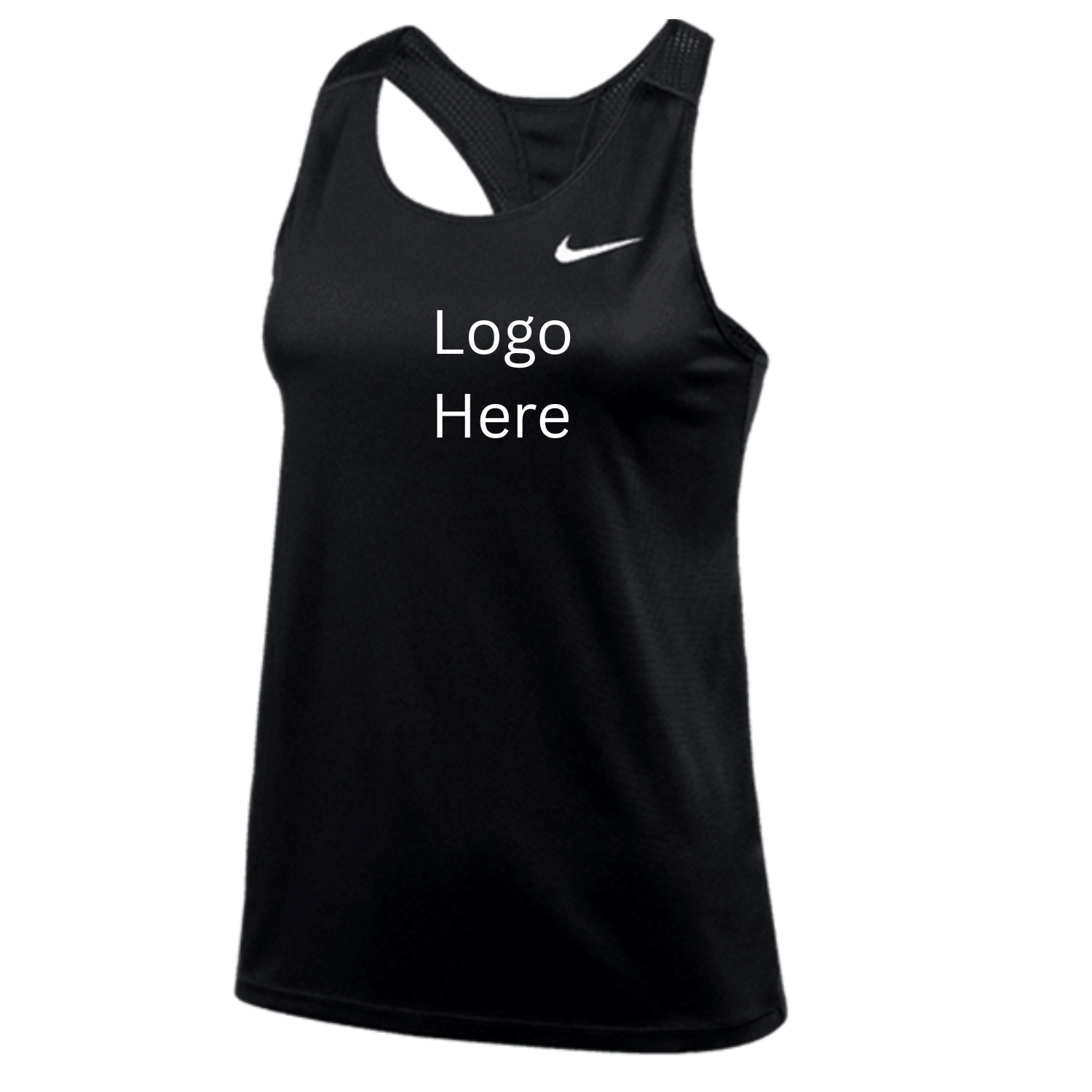 MOSSA Print On Demand Nike Women’s Dri-Fit Tank- Black