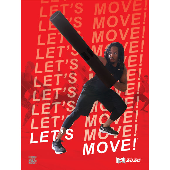 3D30 JAN19 Let's Move Poster