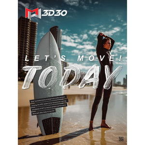 3D30 JAN20 Let's Move Today Poster