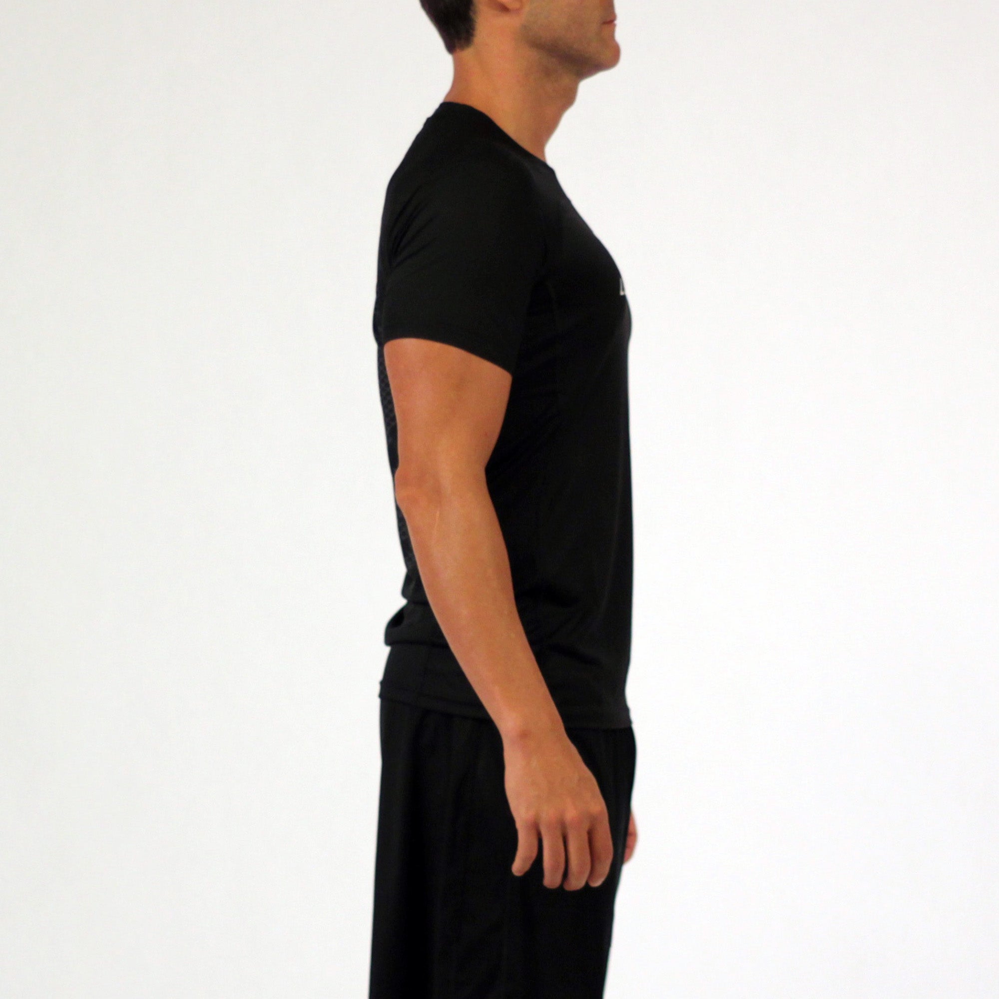 MOSSA Group Active Men's Let's Move Nike Pro HyperCool Shortsleeve