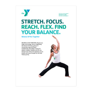 Y Balance & Flex Together WHITE BACKGROUND Poster