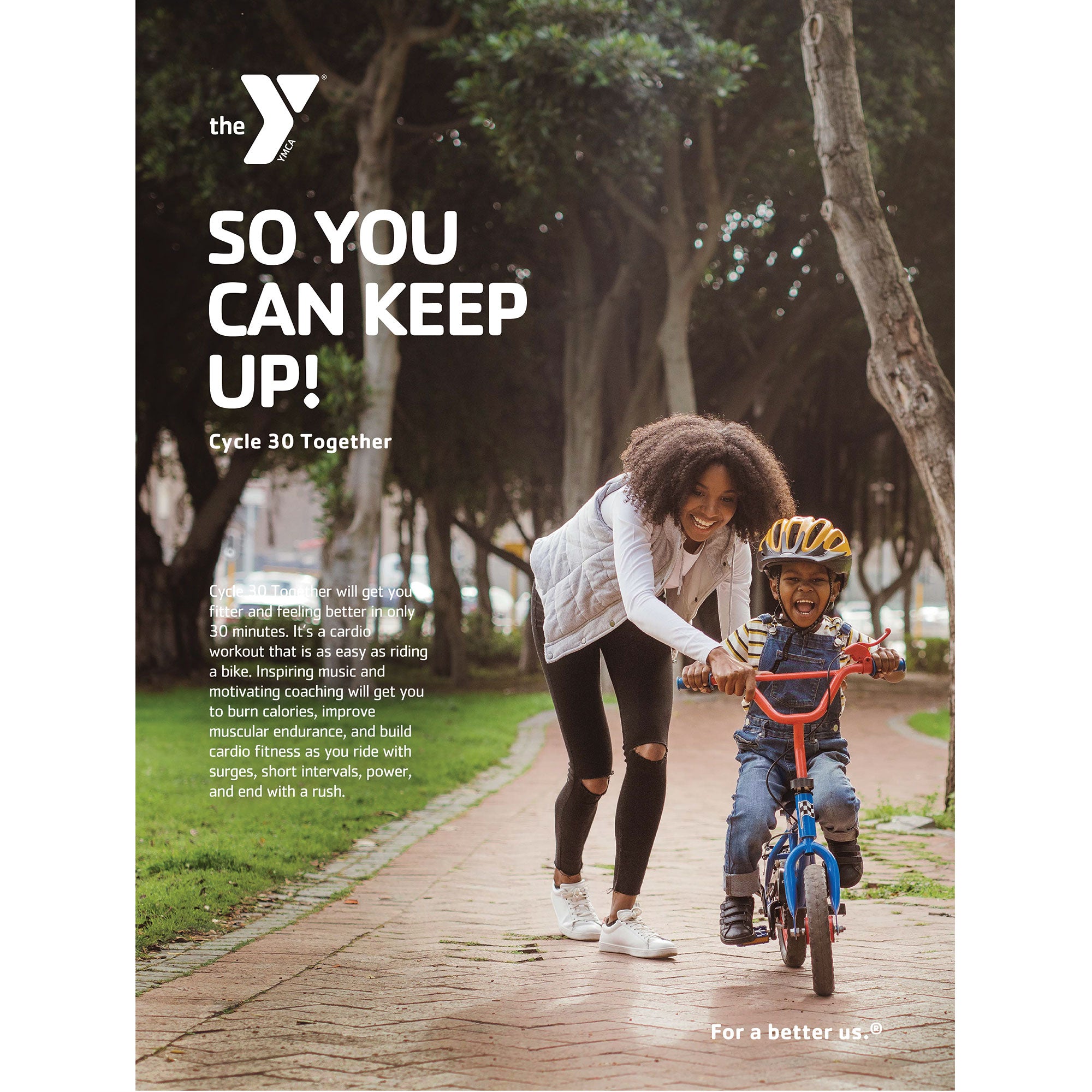 Y Cycle 30 Together SO YOU CAN Poster