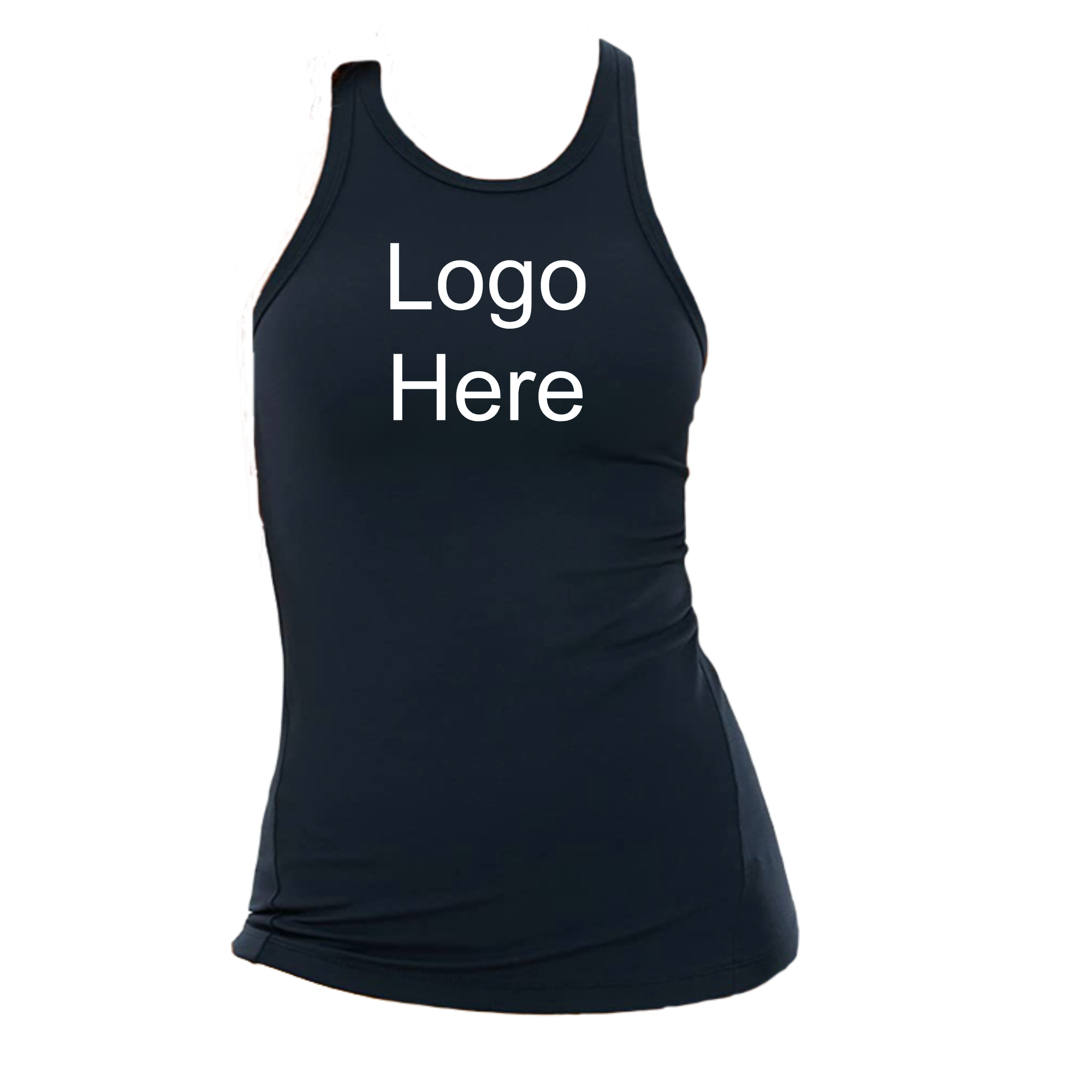 MOSSA Print On Demand Women's CRZ Hip Length High Neck Tank