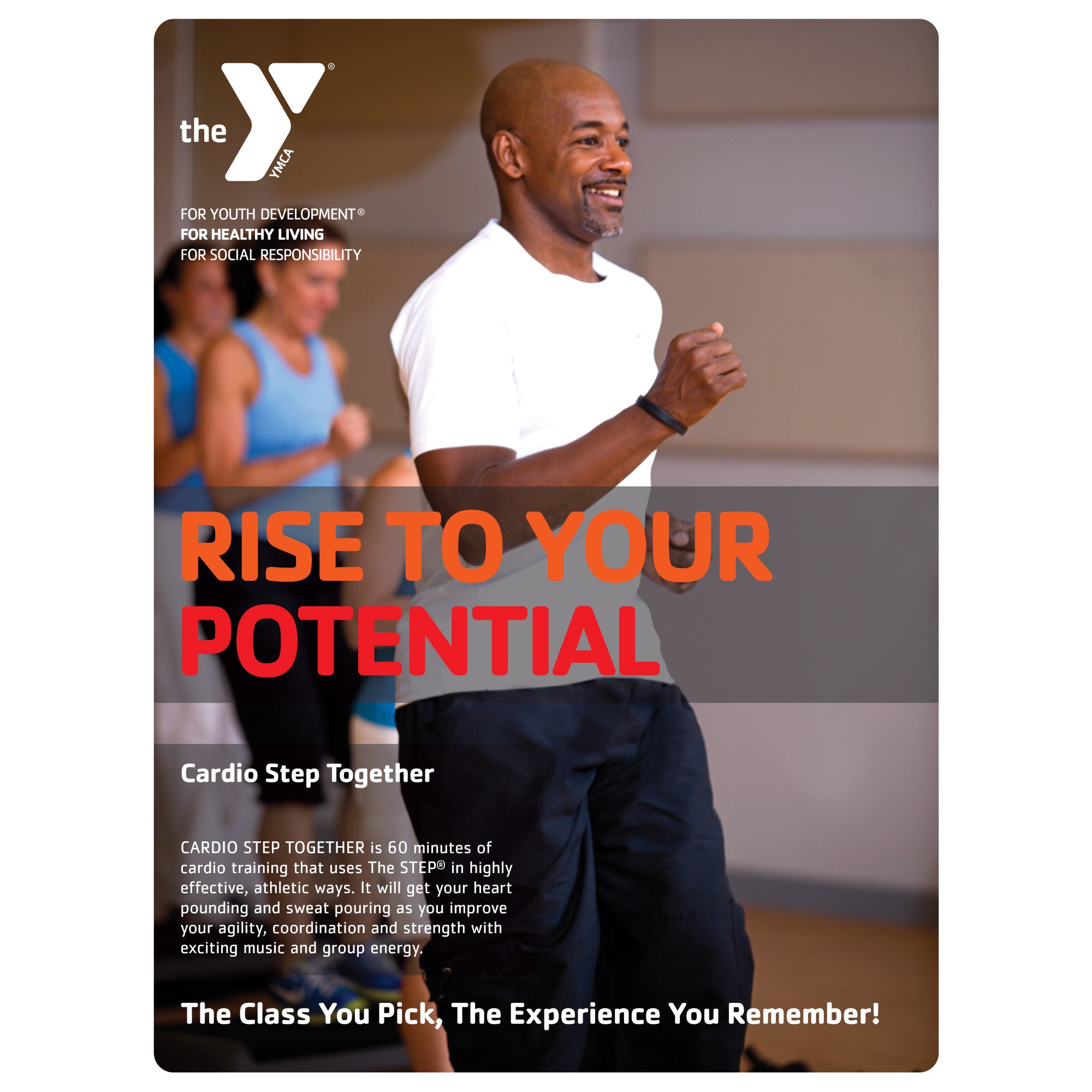 Y Cardio Step Together FULL PHOTO Poster