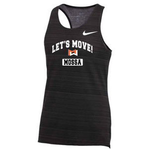MOSSA LET'S MOVE Collegiate Logo Nike Dry Miler Tank