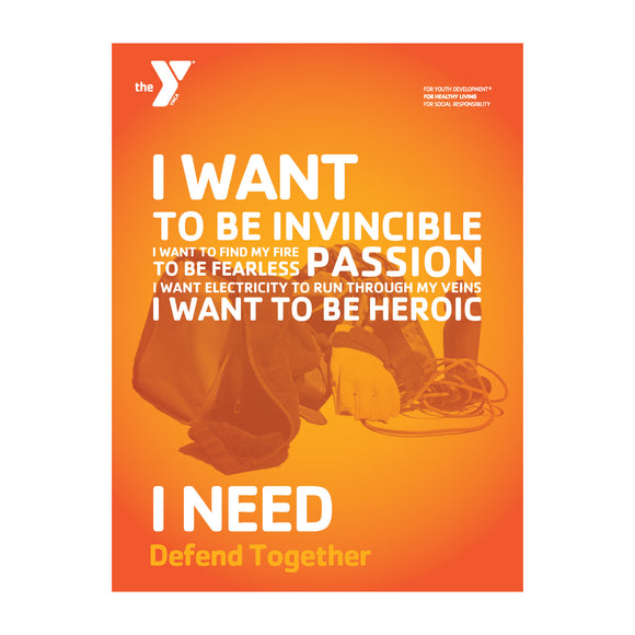 Y Defend Together I NEED Poster