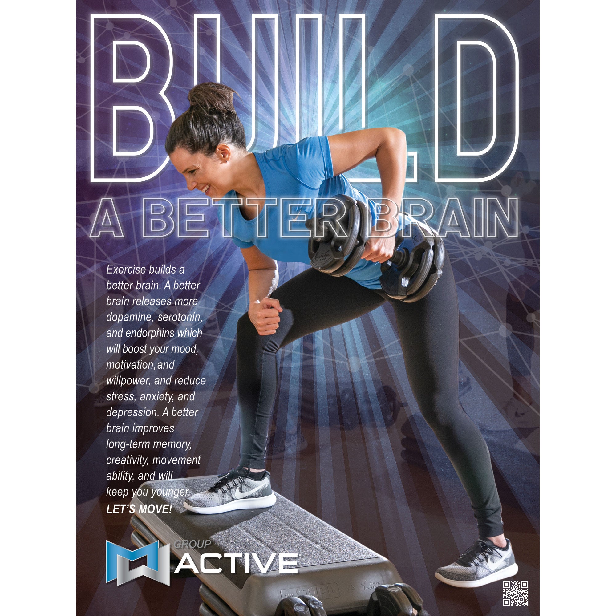 Group Active JUL20 Build A Better Brain Poster