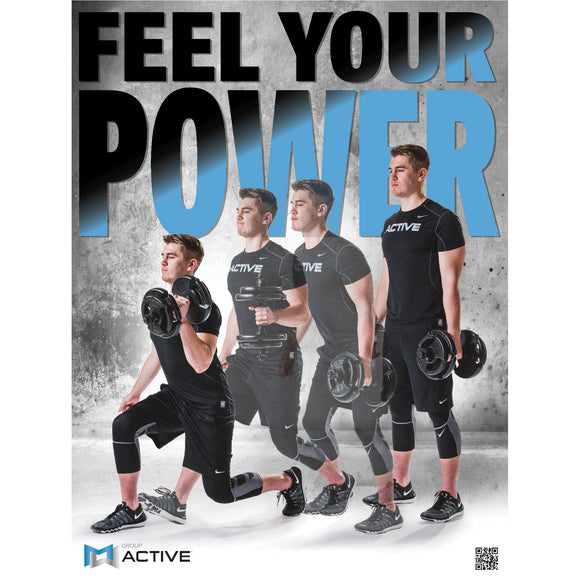 Group Active OCT19 Feel Your Power Poster