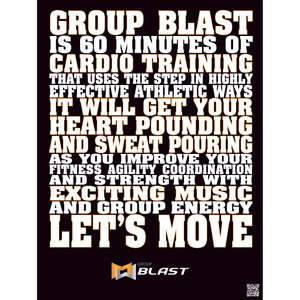 Group Blast JAN18 Let's Move Statement Poster