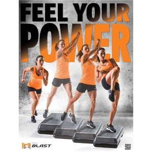 Group Blast OCT19 Feel Your Power Poster