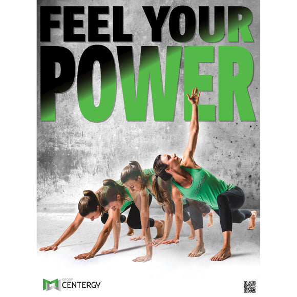 Group Centergy OCT19 Feel Your Power Poster