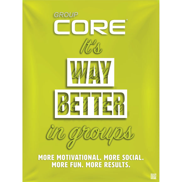 Group Core APR20 It's Way Better in Groups Poster