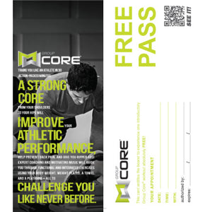 Group Core Free Pass Cards