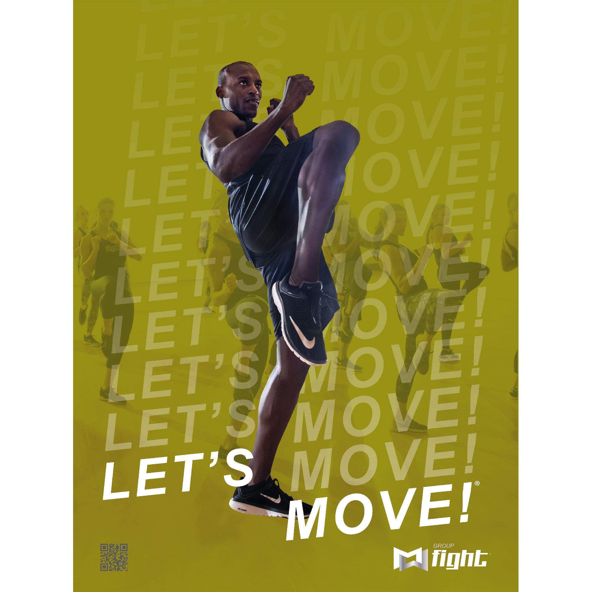 Group Fight JAN19 Let's Move Poster