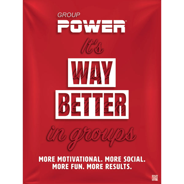 Group Power APR20 It's Way Better in Groups Poster – MOSSA