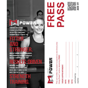 Group Power Free Pass Cards