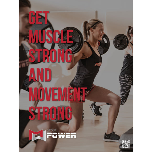 Group Power JUL19 Get Strong Poster